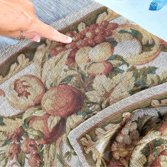 Farmhouse Victorian French floral vibe vintage boho scarf/body wrap - Picture 14 of 15